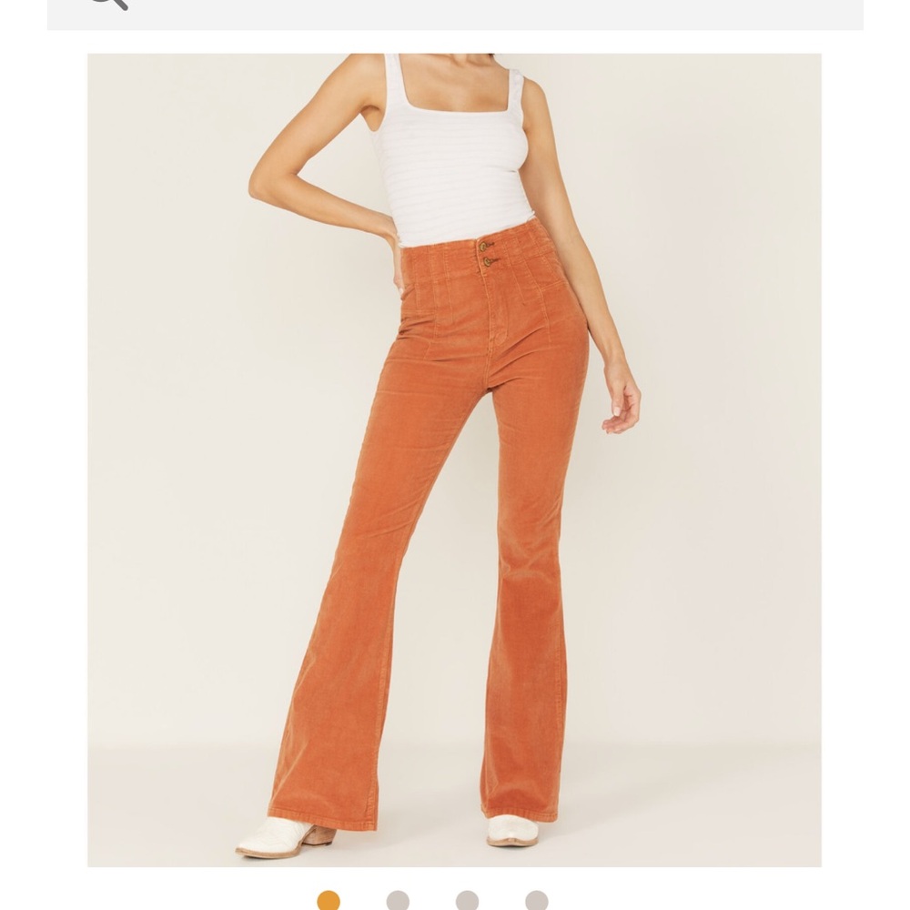Free People Wide Leg cords